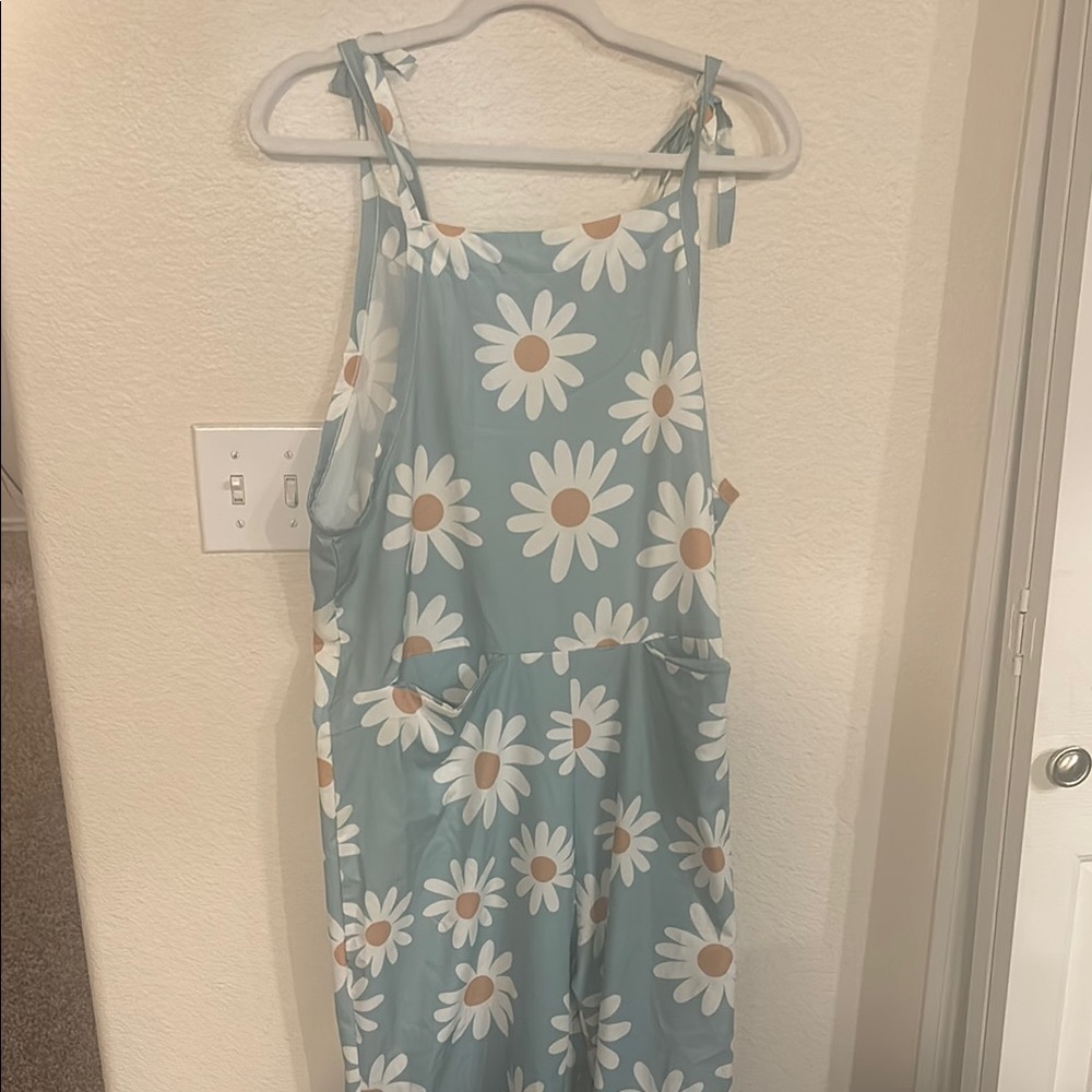 Daisy Blue Overalls/ Jumpsuit